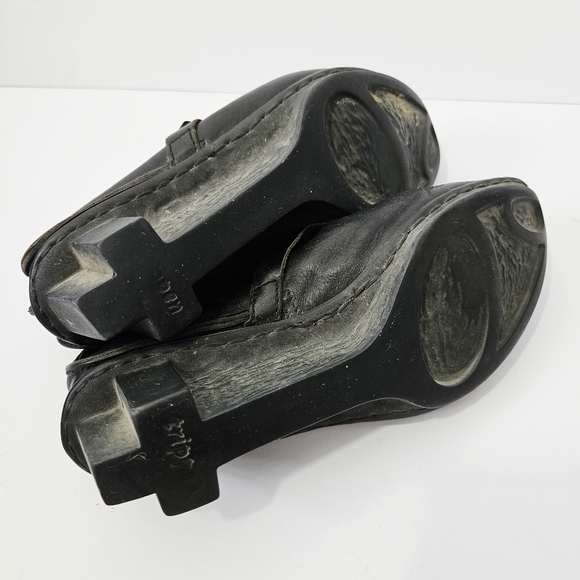 Trippen Black Leather Mary Jane Shoes Size 40 US 9 - Picture 5 of 6